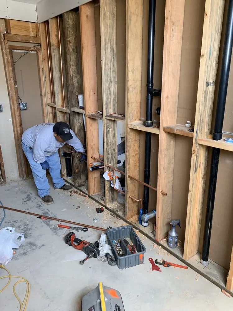 Commercial rough-in plumbing for Trenchless Sewer Repair in Downtown Bartow